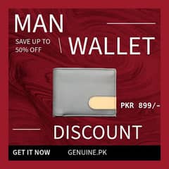 Genuine Leather Wallet For Men