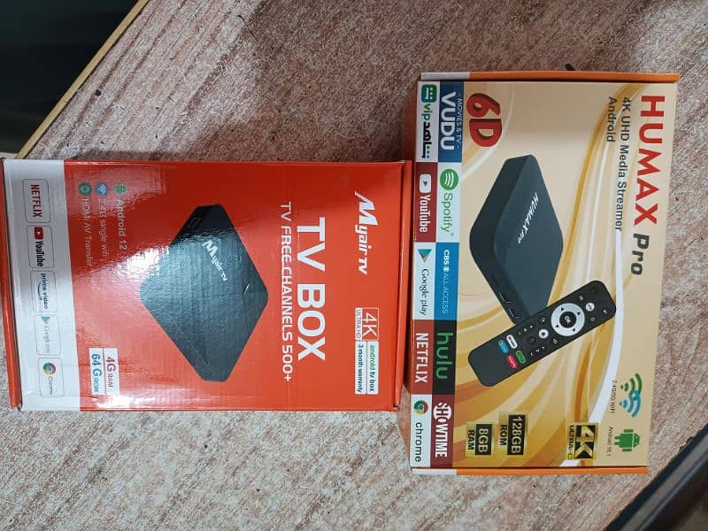 Andriod TV Box with Live channels 2