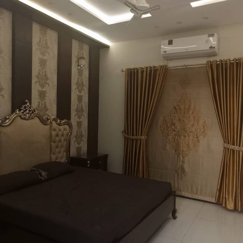 Ten Marla Furnished Upper Portion in Gulbahar Block Bahria Town Lahore 7