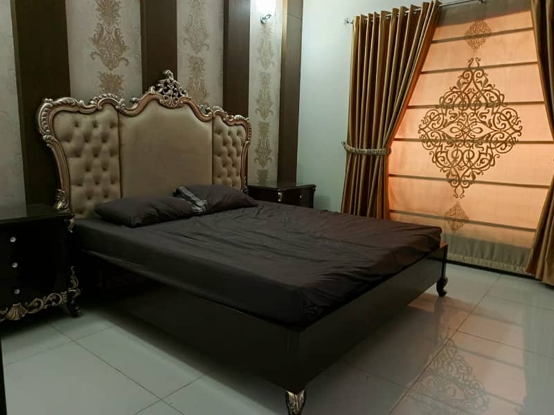 Ten Marla Furnished Upper Portion in Gulbahar Block Bahria Town Lahore 18