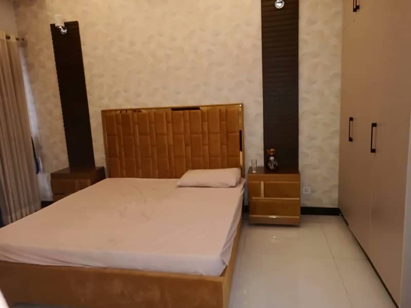 Ten Marla Furnished Upper Portion in Gulbahar Block Bahria Town Lahore 21