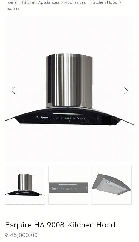 Kitchen Hood (Exhaust) 0