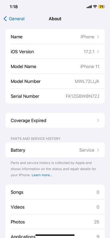 iPhone 11 64gb non pta 1