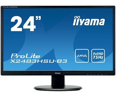 iiYama Thin-Border 24" IPS Monitor 0