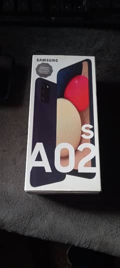 Samsung Galaxy A02s (4/64) PTA approved with box.