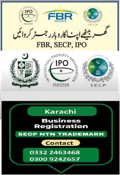 SECP Company Registration - FBR Sales Tax Filing - ERP Solution