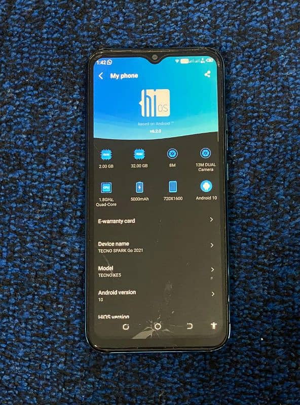 Tecno Spark go 2021 2