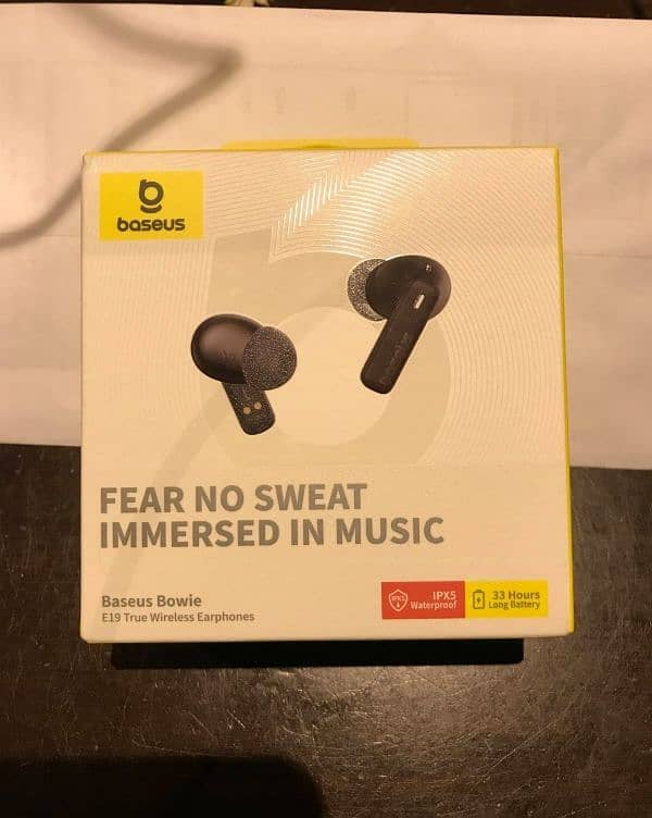 Baseus Bowie E19 wireless ipx5 waterproof earphone 1