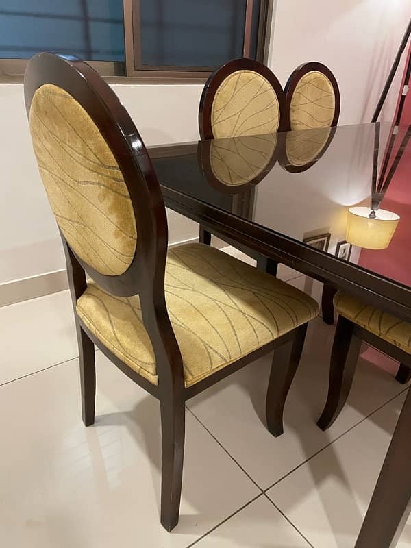 Wooden dining table for sale 2