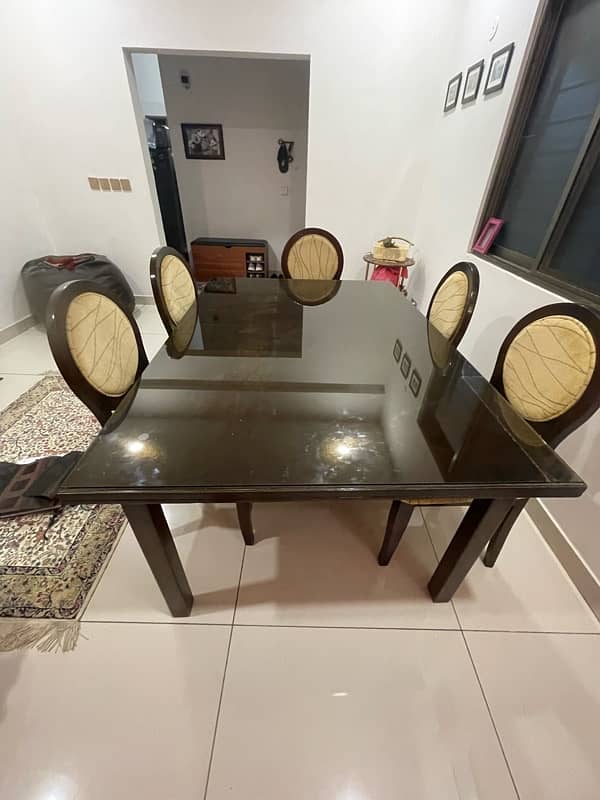 Wooden dining table for sale 9