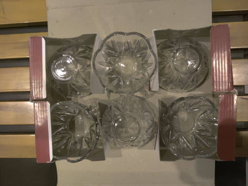 6Pcs Glass Bowl Set with box 0