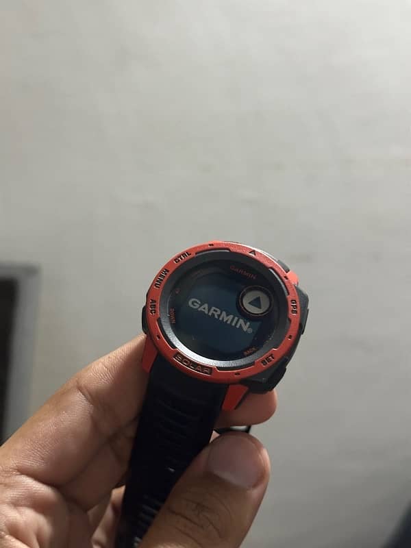 Garmin Instinct solar with original spare band 0