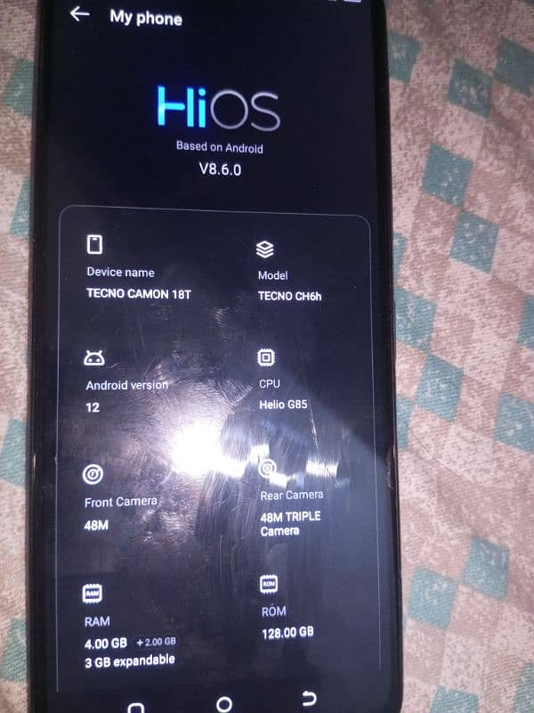 Tecno Camon 18T 2