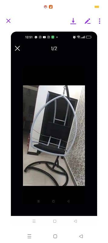 swing chair (jhula) 2