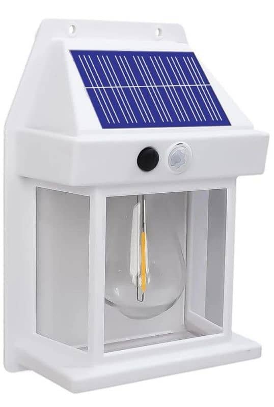 Solar Motion Sensor Outdoor Wall light 0