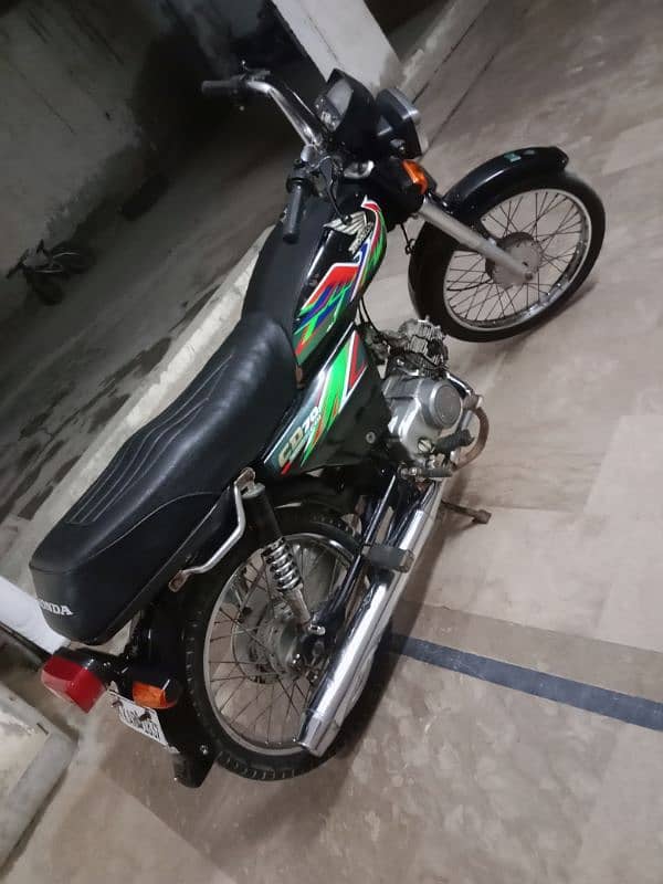 Honda CD 70 file clear 2nd owner 6