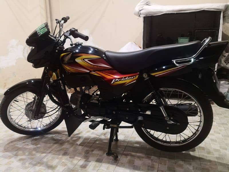 most comfort and attractive honda pridor 100cc 2024 1