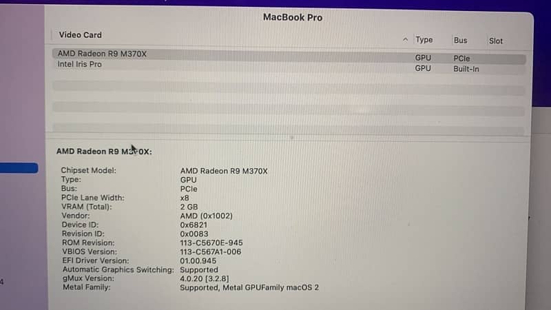 Macbook Pro 15 (16/512) 3