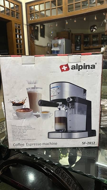 Alpina coffee espresso machine 0