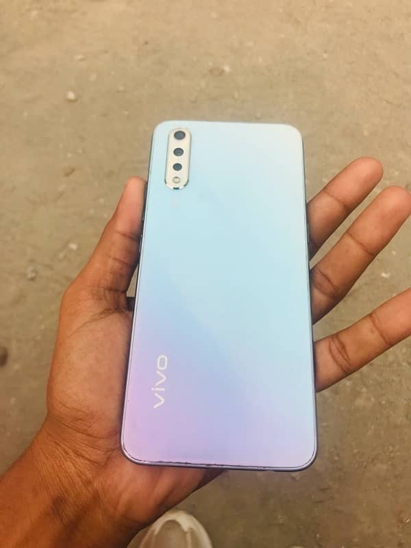 vivo s1 with box and original charger only glass crack 03164430181 wA 1