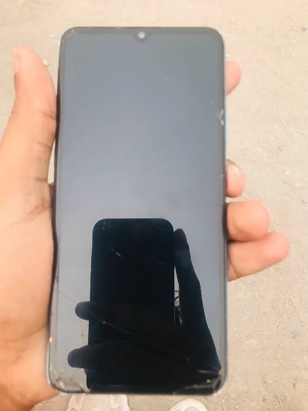 vivo s1 with box and original charger only glass crack 03164430181 wA 4