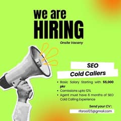 Hiring Telesales Representative CSR Customer Sales Manager SEO