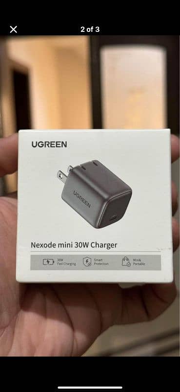 Ugreen 30W - Nexode Mini - Fast Travel Charger - U. S. 0