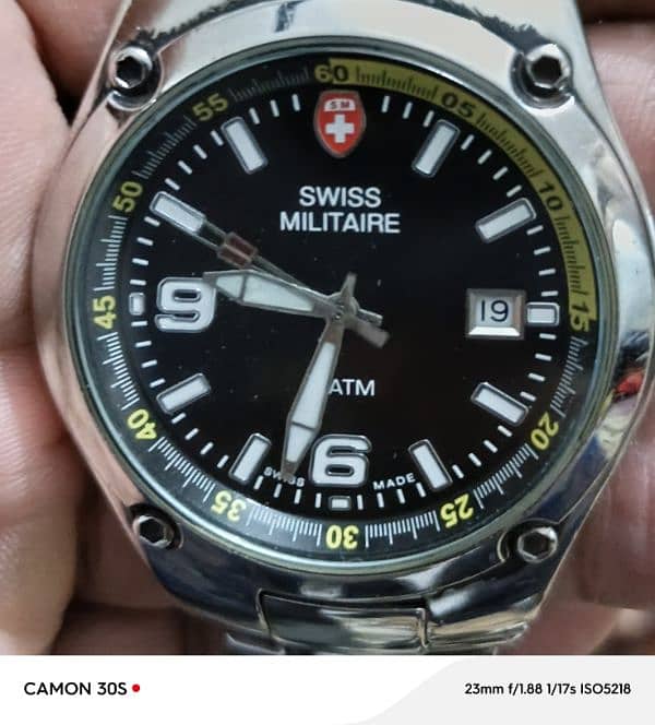 original Swiss military watch 0