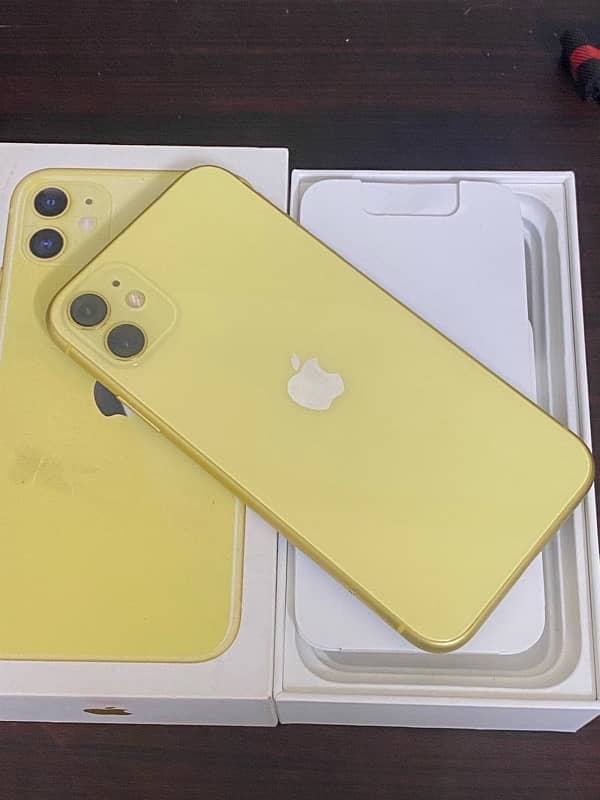 iPhone 11 64gb yellow PTA APPROVED 0