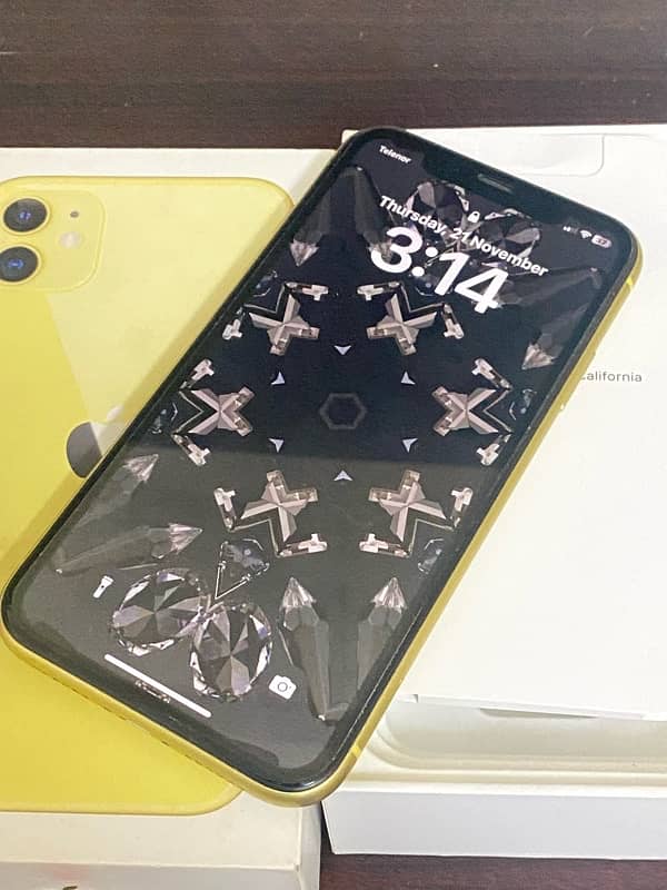 iPhone 11 64gb yellow PTA APPROVED 5