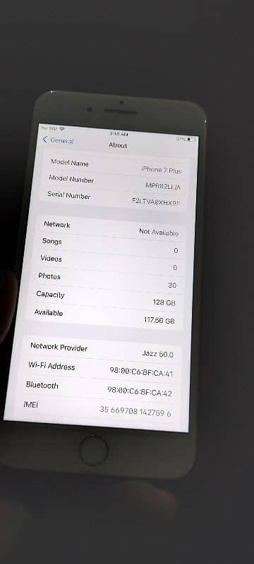 I phoen 7 Plus 128 Gb pta appved 3