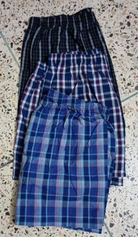 Flannel Pajamays/ gents shorts 5