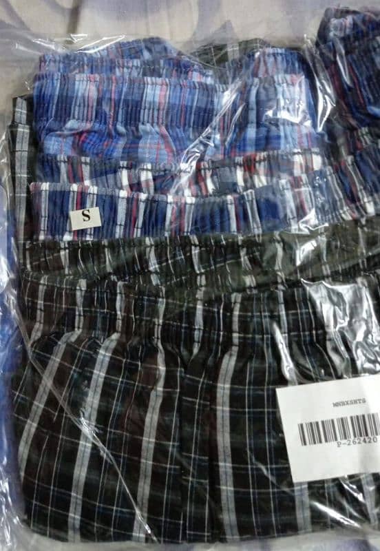 Flannel Pajamays/ gents shorts 4