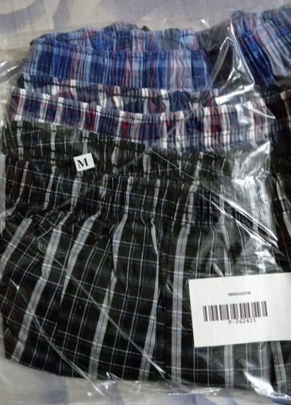 Flannel Pajamays/ gents shorts 2