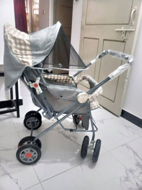 Grey Pram stoler 0