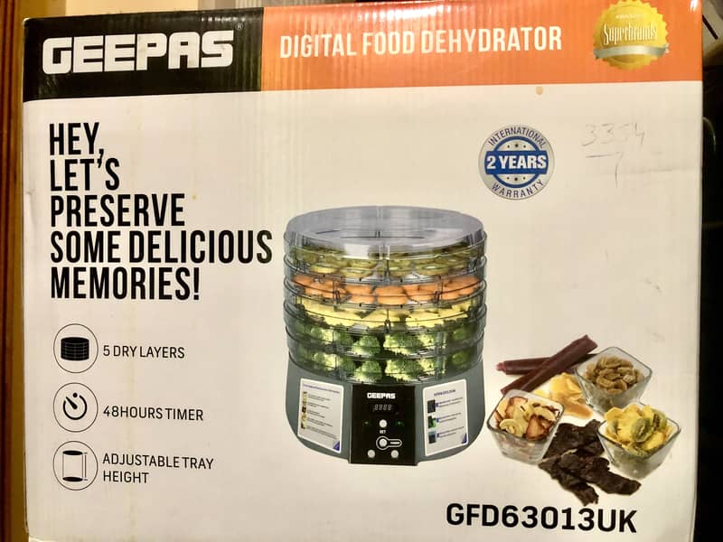 Geepas Food Dehydrator 0