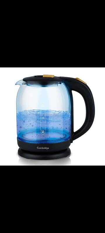 Cambridge Glass Kettle (New without warranty) 2