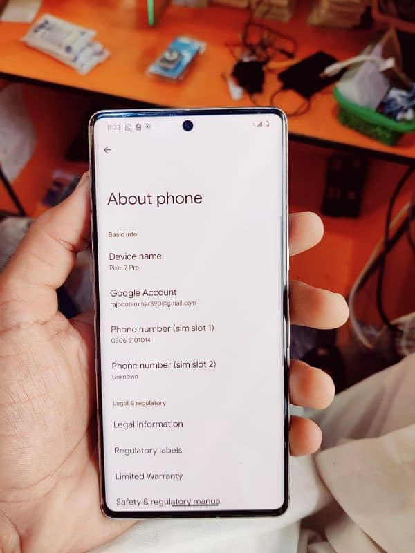 Google pixel 7pro online pta 2