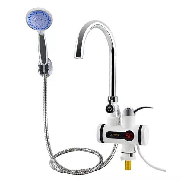 Instant Electric Water Heater Tap with Shower, 3s Hot Water Heater Tap 0