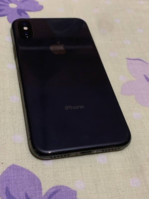 iphone x 64 gb pta approved only phone panel spot and face failed 1