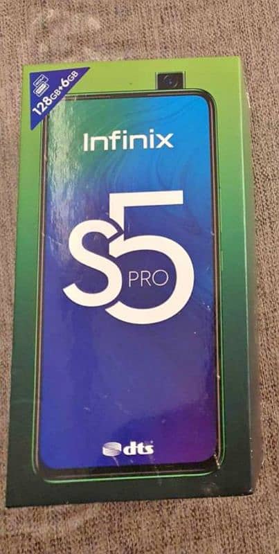 infinix smart 5pro 6/128 gb with box 0