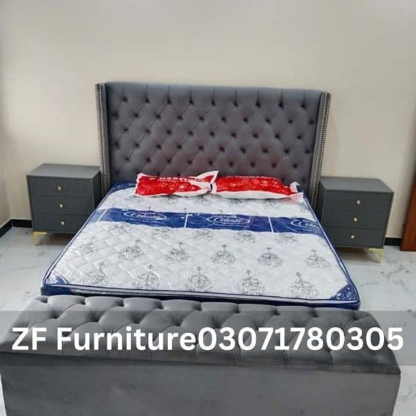 BedRoom Furniture | Bedset | Wardrobe | Dressing Table | side table 6