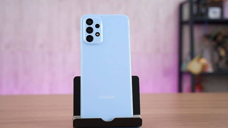 samsung Galaxy A23 in Light blue 1