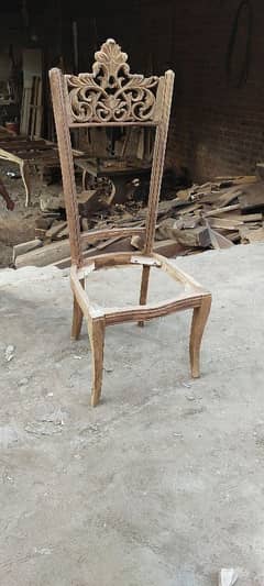 chinioti wooden dining chair