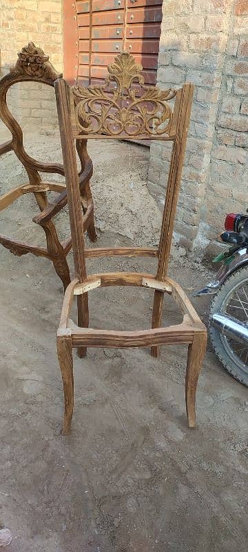 chinioti wooden dining chair 2