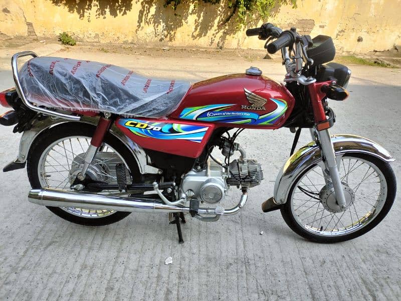 Honda CD70 model 2024 Rawalpindi number 03055228242 2