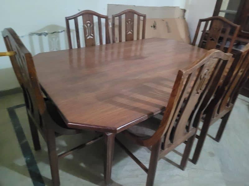 table and six chairs 2