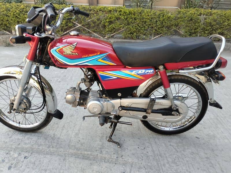 Honda CD70 model 2019 Rawalpindi number 03341511728 2