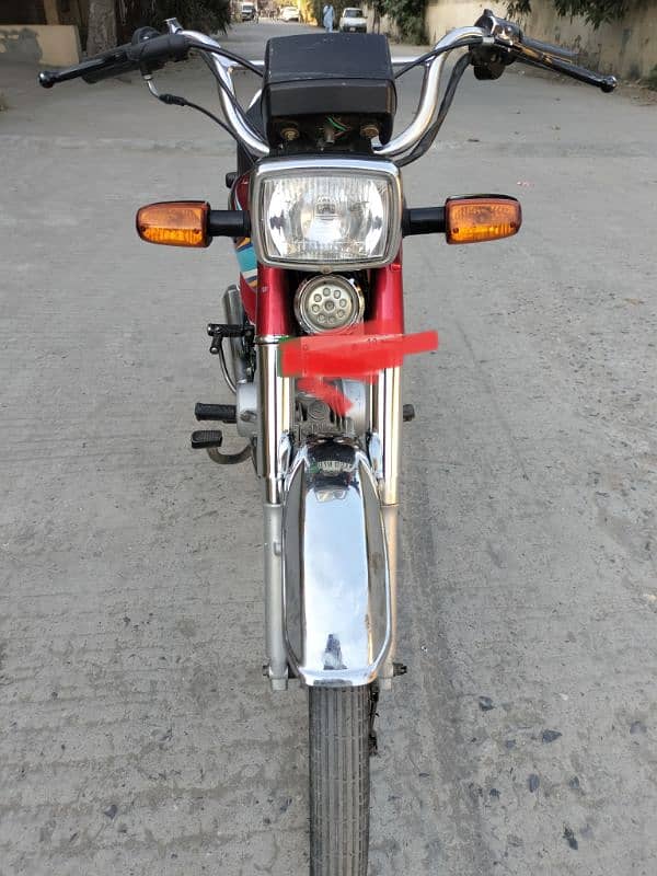 Honda CD70 model 2019 Rawalpindi number 03341511728 3