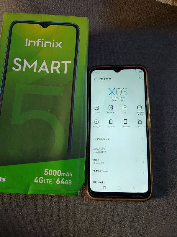 Infinix smart 5 3 64 all ok 0